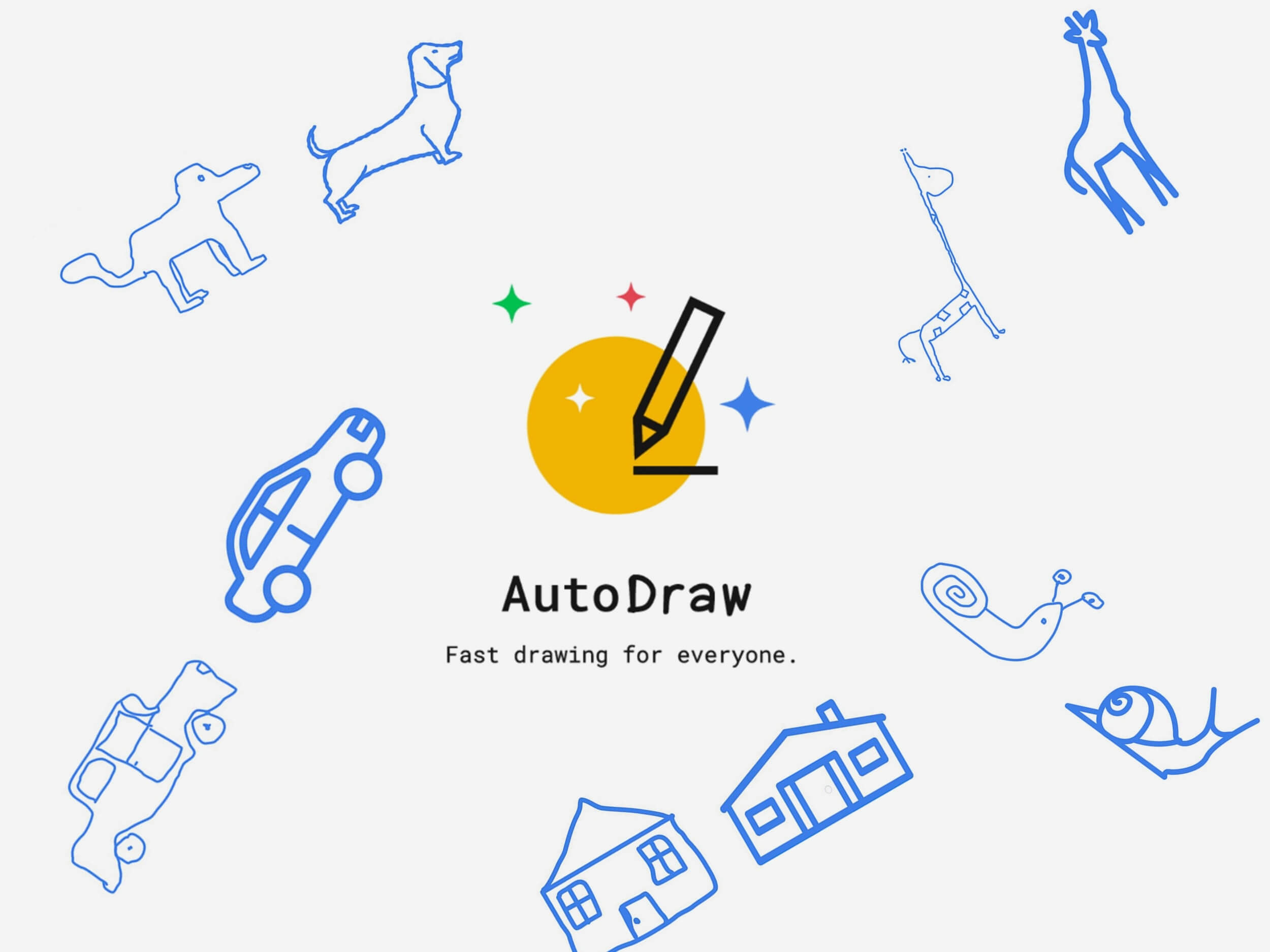 AutoDraw 오토드로우 – AI 픽토그램 로고 그림 만들기